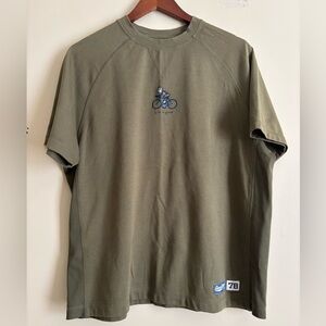 Life is Good t-shirt bicyclist  women’s size large